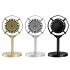 Vintage Retro Microphone Stage Photography Props Classic Stand Microphone For Live Performance Karaoke silver