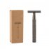 Vintage Shaver Stainless Steel Double Sided Blade Shaving Knife Safety Hair Removal Tool Manual Shaver Black