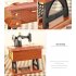 Vintage Simulation Sewing Machine Music Box Retro Treadle Sartorius Decoration as Gifts