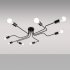 Vintage Wrought Iron Led Ceiling Lamp Living Room Bedroom Lamparas for Home Lighting 6 white