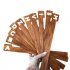 Vinyl Record Dividers 26 Pieces  Alphabetical Vinyl Record Storage Dividers A Z  Wooden Record Separator  for Album CD DVD