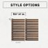 Vinyl Record Dividers 26 Pieces  Alphabetical Vinyl Record Storage Dividers A Z  Wooden Record Separator  for Album CD DVD