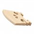 Violin Bridge Maple Wood Material for 4 4 3 4 1 2 1 4 1 8 Size Violin Accessory Wood color 1 2