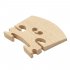 Violin Bridge Maple Wood Material for 4 4 3 4 1 2 1 4 1 8 Size Violin Accessory Wood color 1 8