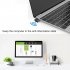 Virtual Mouse Mover Jiggler Simulate Mouse Movement Device Usb Port Undetectable Shaker For Computer Laptop black