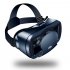 Virtual Reality VR Glasses Full Screen Visual Wide Angle 120 Degrees VR Glasses for 5 To 7 Inch Smartphone Devices black