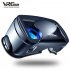 Virtual Reality VR Glasses Full Screen Visual Wide Angle 120 Degrees VR Glasses for 5 To 7 Inch Smartphone Devices black