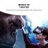 Virtual Reality VR Glasses Full Screen Visual Wide Angle 120 Degrees VR Glasses for 5 To 7 Inch Smartphone Devices black