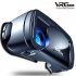 Virtual Reality VR Glasses Full Screen Visual Wide Angle 120 Degrees VR Glasses for 5 To 7 Inch Smartphone Devices black