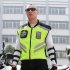 Visibility Reflective Vest Breathable Riding Safety Vests with Pockets Motorcycle Racing Riding Equipment Orange M