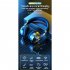Vj083 Wireless Headsets Noise Canceling Ear Buds 10 Hours Playtime Earphones Blue