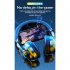 Vj083 Wireless Headsets Noise Canceling Ear Buds 10 Hours Playtime Earphones Blue