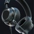 Vj364 Wireless Headsets Over Ear Stereo Earphones Noise Canceling Headphones for Smart Phone Computer Laptop Black