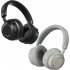 Vj364 Wireless Headsets Over Ear Stereo Earphones Noise Canceling Headphones for Smart Phone Computer Laptop Grey