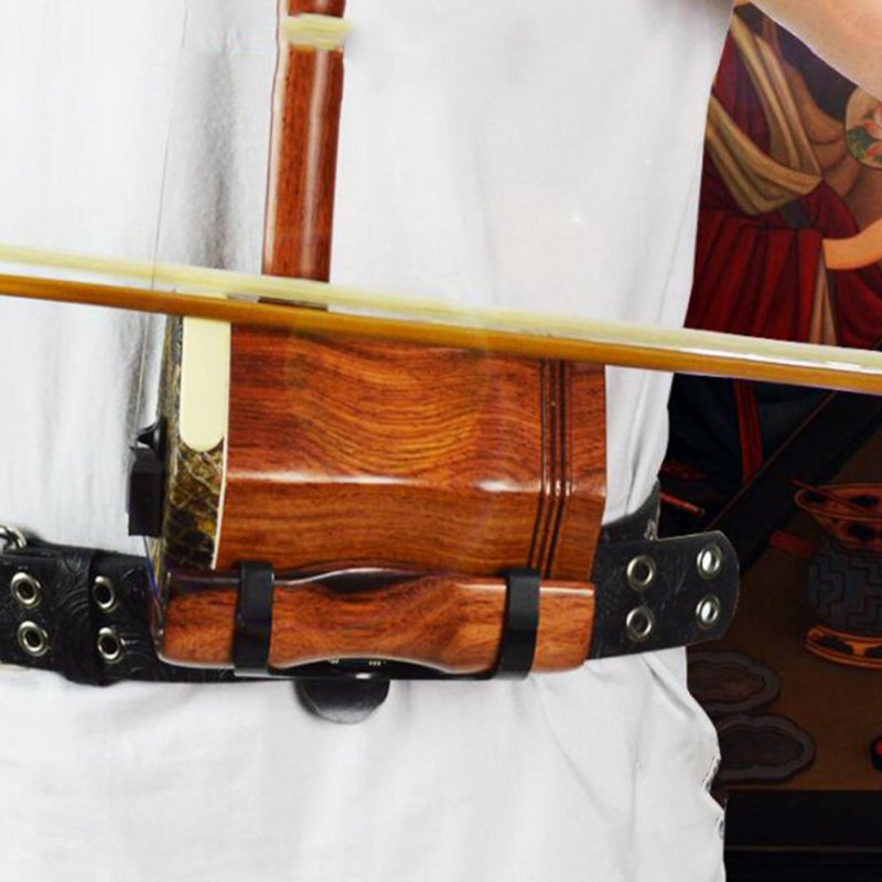 Erhu Holder Musical Instrument Waist Support Portable Zinc Alloy Stable Stand 