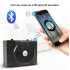 Voice Amplifier Microphone Wired Coaches Bluetooth Speaker Voice Amplifier Megaphone Teaching Guide USB Charging Black US regulations