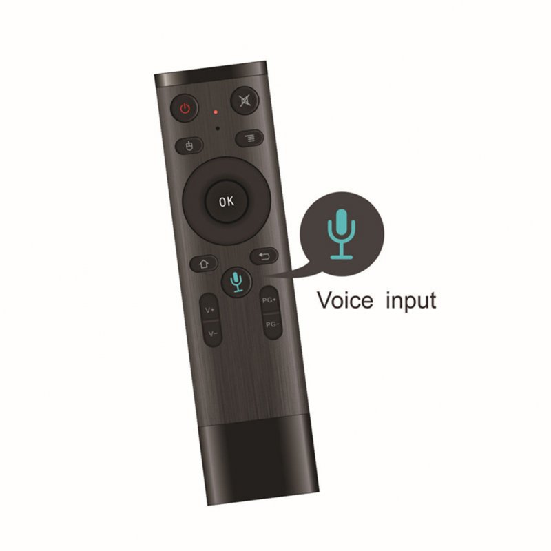 Voice Control Fly Air Mouse 2.4GHz Wireless Microphone Remote Control for Smart TV Android Box PC 2.4G+ voice version