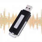 Voice Recorder USB Flash Drive 384Kbps Digital Voice Recording for Windows Mac Android