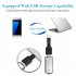 Voice Recorder USB Flash Drive 128Kbps Digital Voice Recording 8GB for Windows Mac Android OTG Mini Recorder black