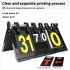 Volleyball Scoreboard Sports Basketball Football Competition 4 Digit Score Board For Indoor Exercise Sport Decoration as picture show