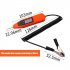 Voltage Tester Pen Electrical Tester Pen With Copper Clip Pen Tip Cover Spiral Line Heavy Duty Circuit Tester For Trailers Trucks Cars Motorcycles digital volta