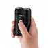 Vorui Electric Shaver Dual Blade Floating Head Rechargeable Portable Beard Shaving Machine Trimmer Black