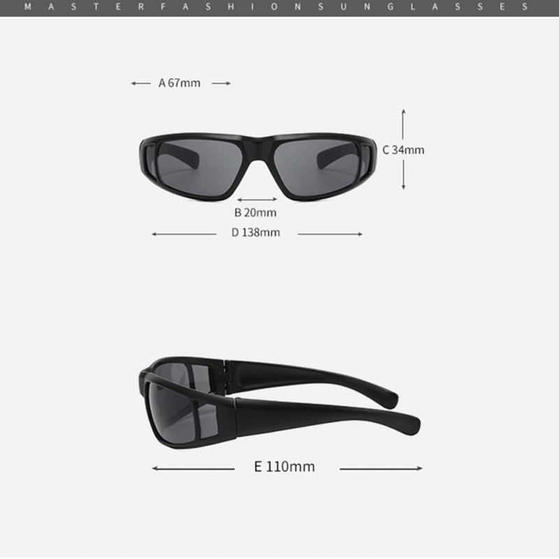 Cycling Glasses UV Protective Outdoor Sports Sun Glasses Goggles Travel Leisure Eyewear Black Frame Ye