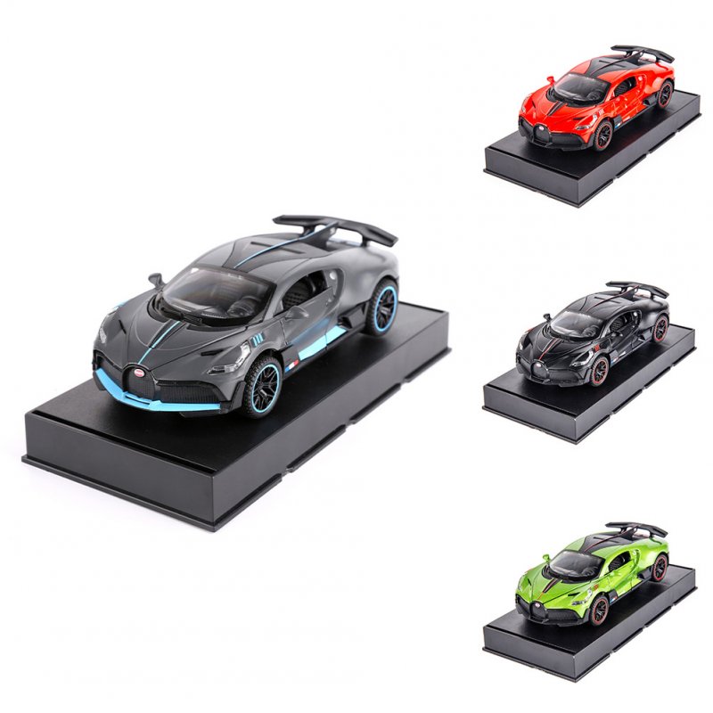 VB32603-1 Alloy Sports Car Model Ornaments Simulation Diecast Car With Sound Light For Kids Birthday Christmas Gifts 