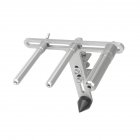 W11 Multifunctional Stand Repair Tool for Trumpet Trombone French Horn Tuning Tube Polishing Bracket Wind <span style='color:#F7840C'>Instrument</span> Sanding Support Frame Silver