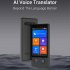 W12 Voice Real Time Language Translator Device 98  High Accuracy Real Time Translator with 144 Multi Languages Black