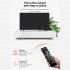 W3 Air Mouse Wireless Remote Control with Ir Learning Voice Inputting Double Faced Air Fly Mouse Black