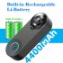 W3 WiFi Doorbell Camera Two Way Audio Anti Theft Alarm Video Door Bell Night Vision Anti Theft Alarm Video Doorbell black