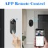 W3 WiFi Doorbell Camera Two Way Audio Anti Theft Alarm Video Door Bell Night Vision Anti Theft Alarm Video Doorbell black