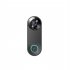 W3 WiFi Doorbell Camera Two Way Audio Anti Theft Alarm Video Door Bell Night Vision Anti Theft Alarm Video Doorbell black