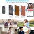 W3 WiFi Doorbell Camera Two Way Audio Anti Theft Alarm Video Door Bell Night Vision Anti Theft Alarm Video Doorbell black