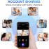 W3 WiFi Doorbell Camera Two Way Audio Anti Theft Alarm Video Door Bell Night Vision Anti Theft Alarm Video Doorbell black
