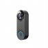 W3 WiFi Doorbell Camera Two Way Audio Anti Theft Alarm Video Door Bell Night Vision Anti Theft Alarm Video Doorbell black