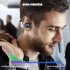 W6 Wireless Bluetooth compatible 5 2 Headset Noise Cancelling Business Headphones Ear mounted In ear Sports Earbuds black