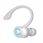W6 Wireless Bluetooth-compatible 5.2 Headset Noise Cancelling Business Headphones Ear-mounted In-ear Sports Earbuds White