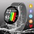 W8 Smart Watch Ladies Weather Forecast Fitness Sports Tracker Heart Rate Monitor Smartwatch Android Women Men s Watches Smart Bracelet purple