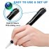 W9 1080p HD Mini Camera Pen Portable Dvr Professional Digital Voice Video Recorder Pen Black