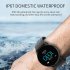 W9 Smart Bracelet Bluetooth Heart Rate Monitor Call Reminder Waterproof Sports Fitness Smartwatch Blue
