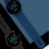 W9 Smart Bracelet Bluetooth Heart Rate Monitor Call Reminder Waterproof Sports Fitness Smartwatch Blue