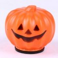 Plastic Halloween Pumpkin Orange LED