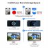 WHD613 WIFI Camera Surveillance Camera Clear HD Recording Night Vision Smart Camera For Home Security Guard US Plug