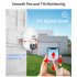 WHD613 WIFI Camera Surveillance Camera Clear HD Recording Night Vision Smart Camera For Home Security Guard US Plug