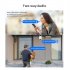 WHD613 WIFI Camera Surveillance Camera Clear HD Recording Night Vision Smart Camera For Home Security Guard US Plug