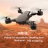 WIFI FPV Long Battery RC Drone Wide Angle Selfie Quadcopter High Definition Helicopter Altitude Toys White 200w
