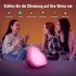 WIFI Smart Night Light RGB Color Changing App Control Rechargeable 2600mAh Battery Timer Function For Bedroom Hallway Cabinet Closet Stairs Tuya WIF version