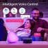 WIFI Smart Night Light RGB Color Changing App Control Rechargeable 2600mAh Battery Timer Function For Bedroom Hallway Cabinet Closet Stairs Tuya WIF version